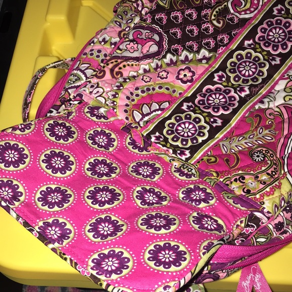 Vera Bradley pink floral backpack - Picture 10 of 11